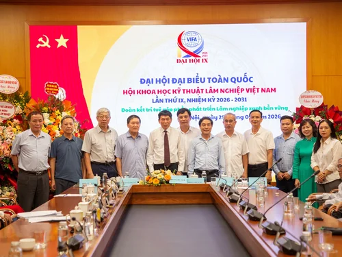Đại hội Hội Khoa học Kỹ thuật Lâm nghiệp Việt Nam lần thứ IX: Kết nối tri thức, phát triển lâm nghiệp đa giá trị
