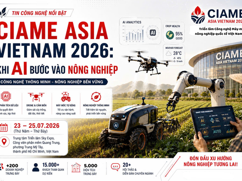 CIAME Asia Vietnam 2026: Khi AI bước vào nông nghiệp