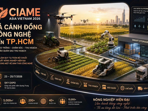 CIAME Asia Vietnam 2026 sẽ mang “cả cánh đồng công nghệ” đến TP.HCM