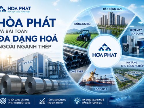 Hoà Phát và bài toán đa dạng hóa ngoài ngành thép