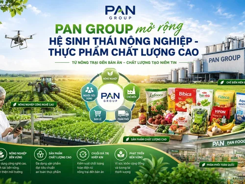 Pan Group mở rộng hệ sinh thái nông nghiệp – thực phẩm chất lượng cao