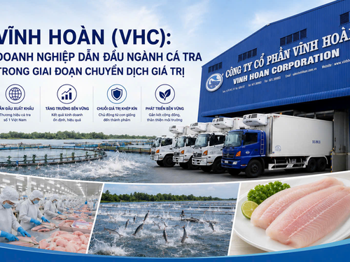 Vĩnh Hoàn (VHC): Doanh nghiệp dẫn đầu ngành cá tra trong giai đoạn chuyển dịch giá trị