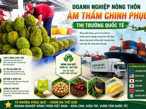 Doanh nghiệp công nghiệp nông thôn âm thầm chinh phục thị trường quốc tế