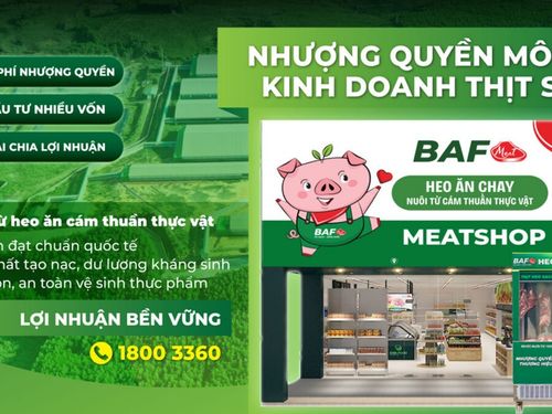 BAF Việt Nam đồng hành minh bạch hóa thị trường thịt heo