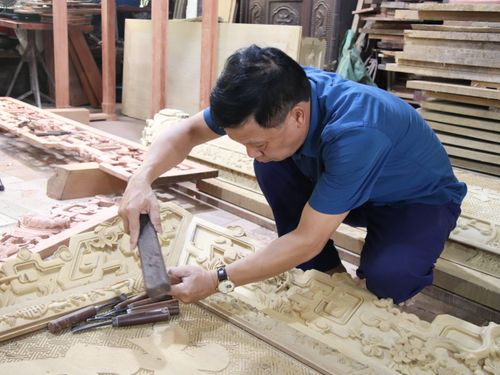 Giữ hồn gỗ Việt nơi làng nghề Sơn Đồng