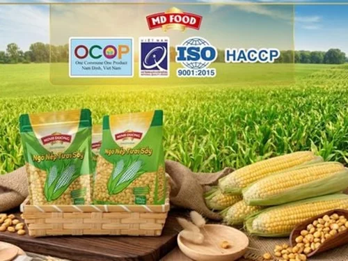 Minh Dương Food: Ngô nếp tươi sấy đạt OCOP 5 sao quốc gia, thêm dấu mốc cho chế biến sâu nông sản Việt