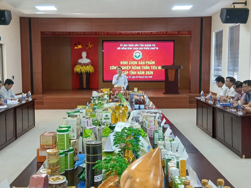 Quảng Trị bình chọn sản phẩm công nghiệp nông thôn tiêu biểu cấp tỉnh năm 2026