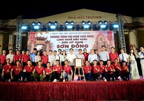 Hội Nghệ nhân, Thợ giỏi Sơn Đồng: Nơi hội tụ những bàn tay tài hoa