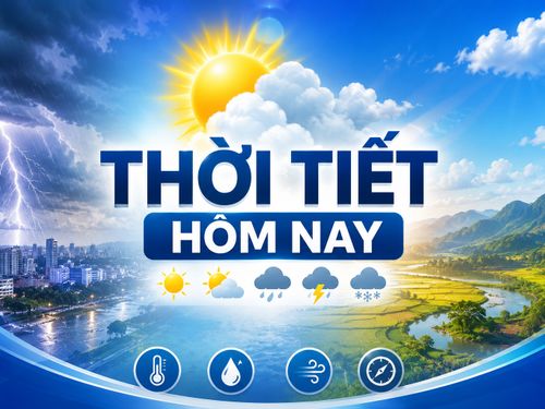 Thời tiết hôm nay 13/7: Bắc Bộ nắng gián đoạn, nhiều khu vực tiếp tục có mưa dông