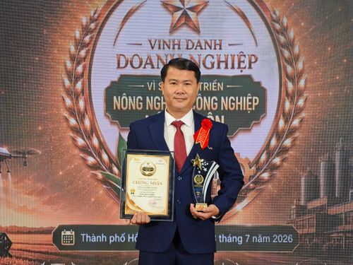 Công ty Cổ phần Nicotex được vinh danh vì sự phát triển nông nghiệp, công nghiệp nông thôn