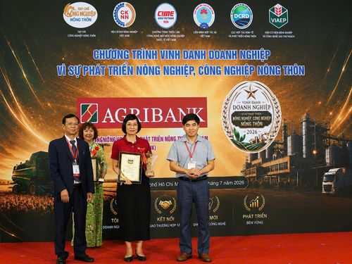 Ngân hàng Agribank được vinh danh tại CIAME Asia Vietnam 2026: Gần bốn thập kỷ khơi thông dòng vốn, vì sự phát triển nông nghiệp Việt Nam