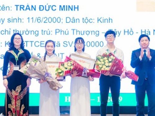Hơn 1400 suất học bổng dành cho Tân sinh viên K71 Học viện Nông nghiệp Việt Nam