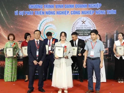 Sài Gòn Kim Hồng ghi dấu ấn tại CIAME Asia Vietnam 2026 với danh hiệu “Doanh nghiệp vì sự phát triển nông nghiệp, công nghiệp nông thôn”