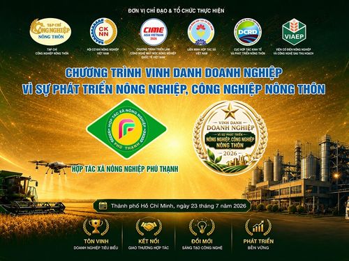 Từ cánh đồng nếp Phú Tân, HTX Phú Thạnh ghi tên mình tại CIAME Asia Vietnam 2026