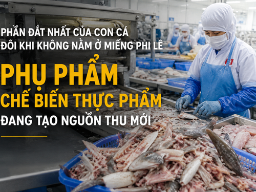 Phụ phẩm chế biến thực phẩm đang tạo nguồn thu mới