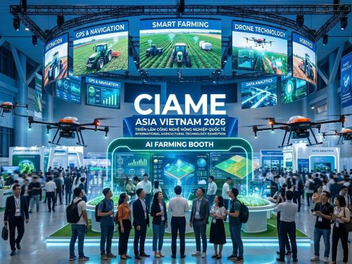 CIAME Asia Vietnam 2026: Điểm hẹn công nghệ máy móc nông nghiệp hàng đầu châu Á tại Việt Nam