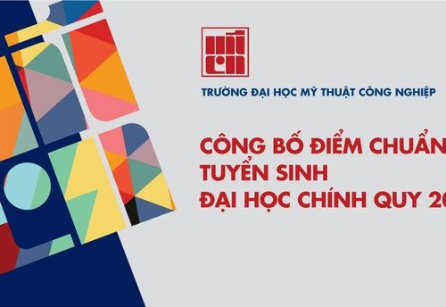 Điểm chuẩn Trường Đại học Mỹ thuật công nghiệp 2026