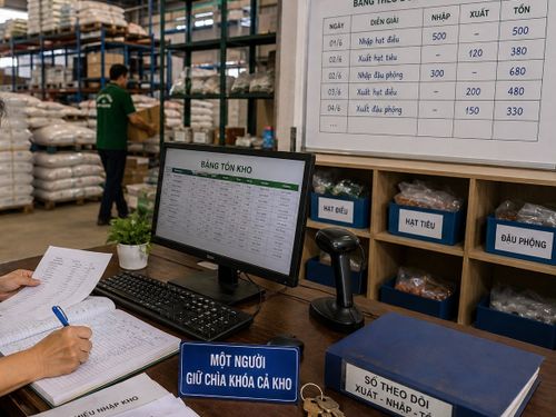 “Một người giữ chìa khóa cả kho”: Rủi ro nhân sự trong các cơ sở chế biến nông sản nhỏ
