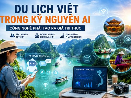 Du lịch Việt trong kỷ nguyên AI: Công nghệ phải tạo ra giá trị thực cho con người