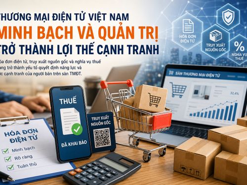 Thương mại điện tử bước vào cuộc đua mới: Minh bạch và quản trị trở thành lợi thế cạnh tranh