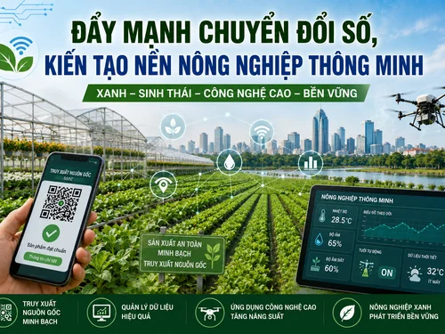 Hà Nội đẩy mạnh chuyển đổi số, kiến tạo nền nông nghiệp thông minh