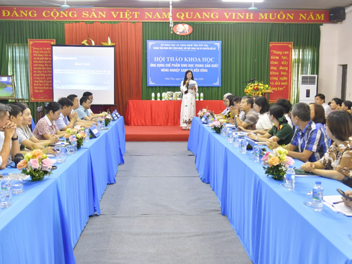 Phú Thọ thúc đẩy ứng dụng chế phẩm sinh học, hướng tới nền nông nghiệp xanh và bền vững