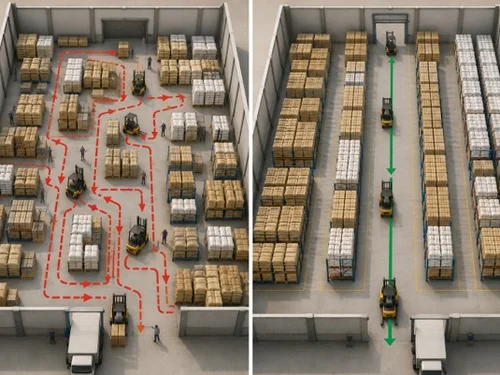 Đừng chỉ tính mét vuông: Kho nông sản phải tính cả đường đi của hàng