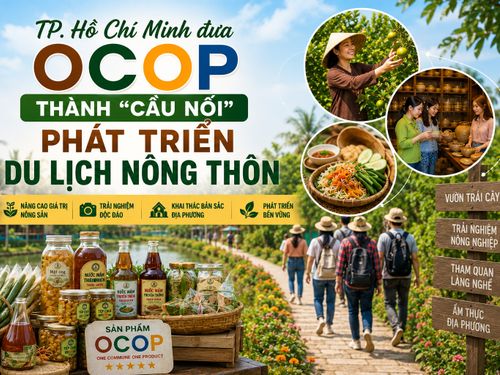 TP. Hồ Chí Minh đưa OCOP thành “cầu nối” phát triển du lịch nông thôn
