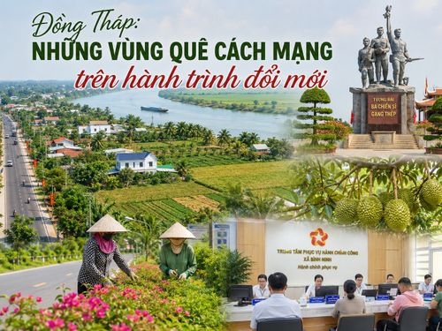 Đồng Tháp: Những vùng quê cách mạng trên hành trình đổi mới