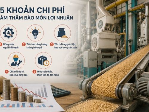 5 khoản chi phí âm thầm bào mòn lợi nhuận nhà máy nông sản