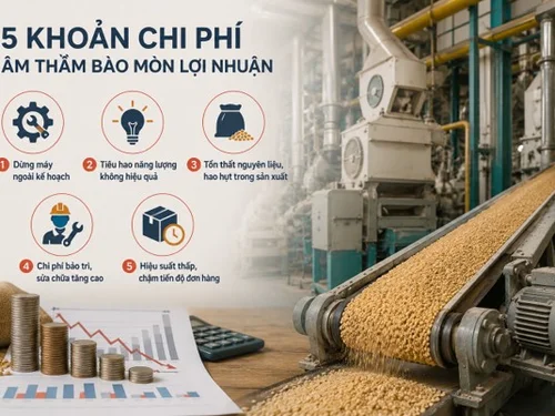 5 khoản chi phí âm thầm bào mòn lợi nhuận nhà máy nông sản
