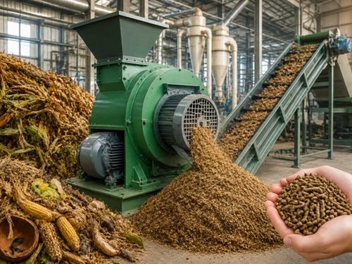 Từ phế phẩm thành nguyên liệu: Máy nghiền đang mở cửa cho kinh tế tuần hoàn