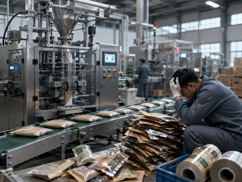 Đầu tư máy đóng gói hiện đại, doanh nghiệp lại mắc ở bao bì