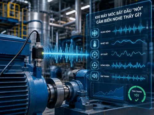 Khi máy móc bắt đầu “nói”, cảm biến nghe thấy gì?