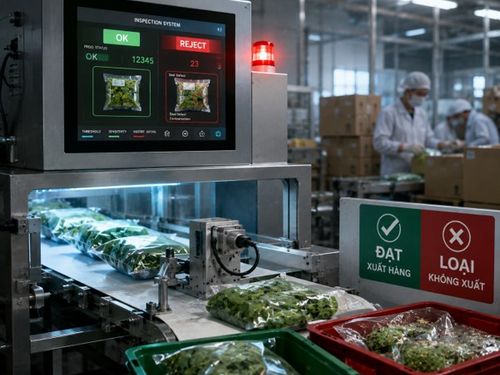 Một chiếc máy có thể quyết định cả lô hàng được xuất hay bị loại?