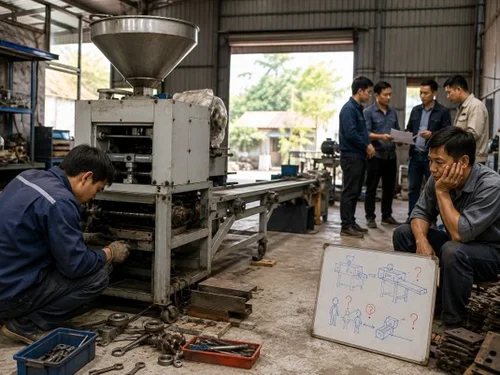 Máy móc đã về làng, vì sao thợ giỏi vẫn chưa đủ?