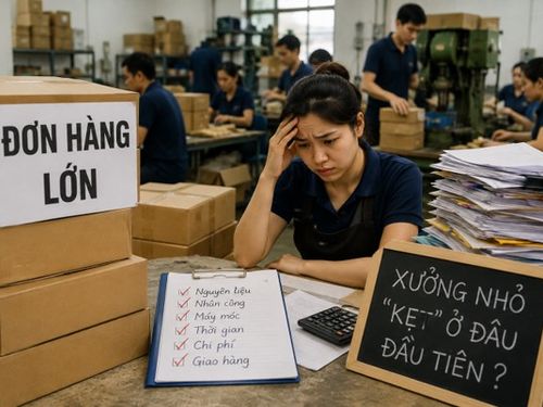 Đơn hàng lớn đến, xưởng nhỏ “kẹt” ở đâu đầu tiên?