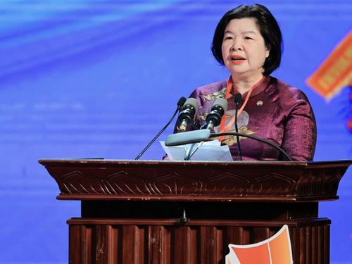 Bà Cao Xuân Thu Vân tái đắc cử Chủ tịch Liên minh Hợp tác xã Việt Nam khóa VII
