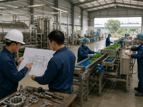 Từ một chiếc máy đến cả dây chuyền: Ai đang “nâng cấp” nhà xưởng nông thôn?