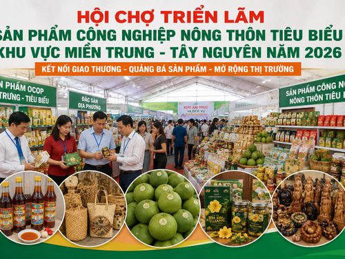 Hội chợ sản phẩm công nghiệp nông thôn tiêu biểu: Mở rộng không gian giao thương, tìm đầu ra cho sản phẩm địa phương