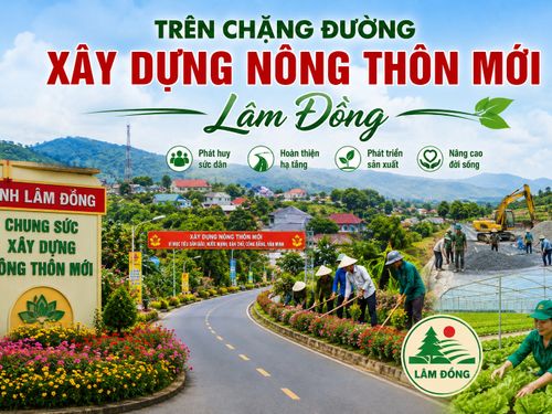 Lâm Đồng nâng chất nông thôn mới từ sức dân và sinh kế bền vững