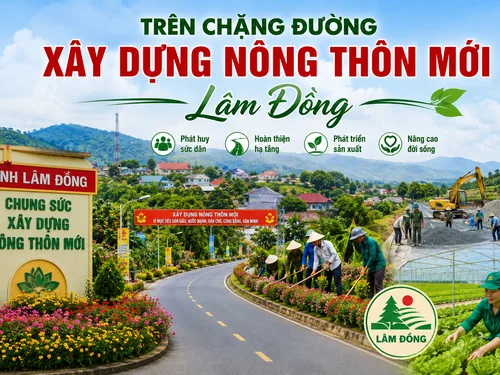 Lâm Đồng nâng chất nông thôn mới từ sức dân và sinh kế bền vững