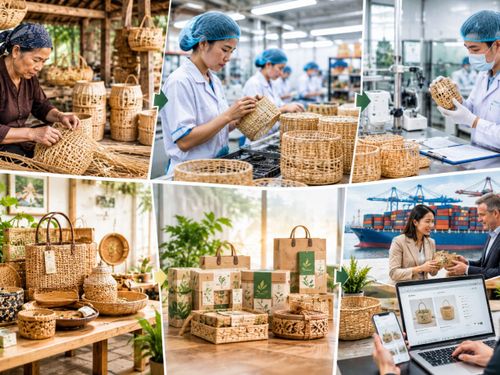 Làng nghề đổi cách làm: Từ giữ nghề đến mở thị trường