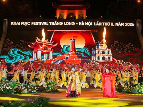 Khai mạc Festival Thăng Long - Hà Nội 2026: Đánh thức dòng chảy di sản bằng nghệ thuật và công nghệ