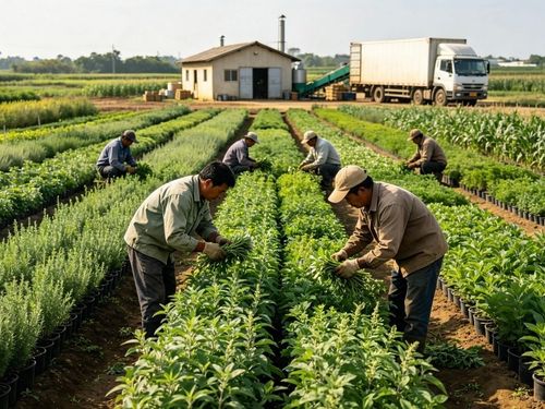 Công nghiệp nông thôn đưa cây thuốc, nông sản vào chuỗi sản phẩm sức khỏe