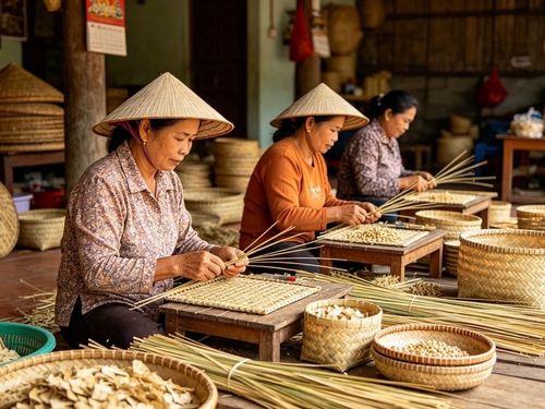 Hai mô hình tạo việc làm nông thôn: Tập trung tại xưởng, phân tán tại nhà
