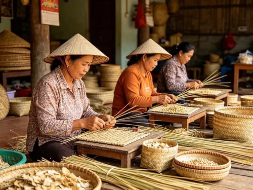 Hai mô hình tạo việc làm nông thôn: Tập trung tại xưởng, phân tán tại nhà