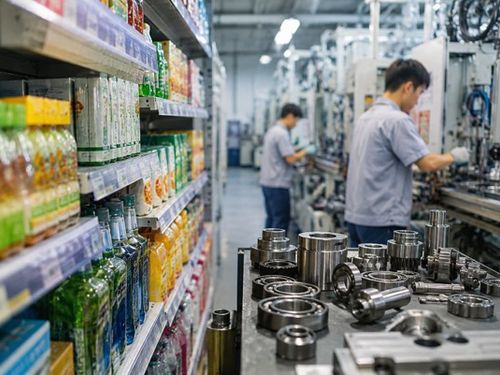 Sản phẩm công nghiệp: Thị trường lớn phía sau kệ siêu thị