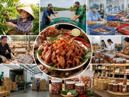 Một món đặc sản quê và cả chuỗi sinh kế phía sau