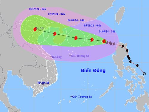 Dự báo thời tiết hôm nay 4/9: Bắc Bộ và miền Trung tiếp tục nắng nóng, có nơi trên 36 độ C